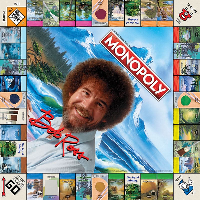 Bob Ross Monopoly Game