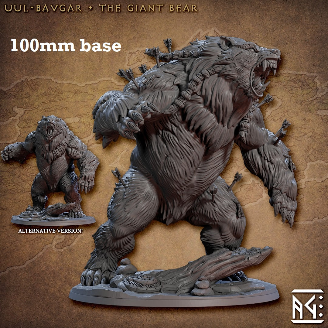 Uul-Bavgar, the Giant Bear (Direbear Epic Boss) - Golden Apple Comics