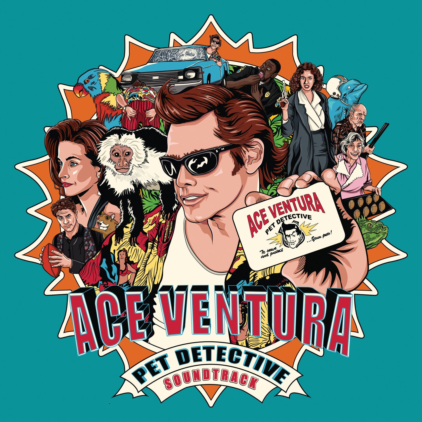 Ace Ventura: Pet Detective (1994 Original Soundtrack) (Vinyl)