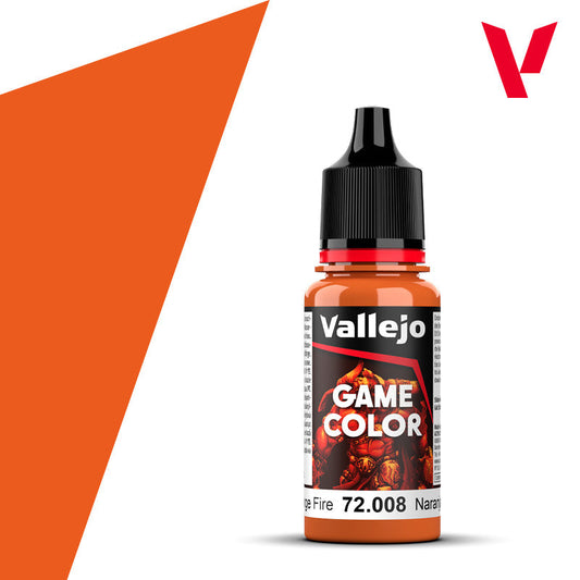 Game Color: Orange Fire