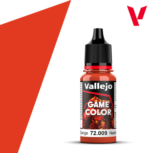 Game Color: Hot Orange