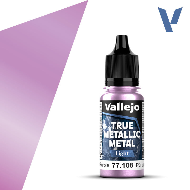 Vallejo True Metallic Metal: Amethyst Purple - Light (18 ml) - Golden Apple Comics