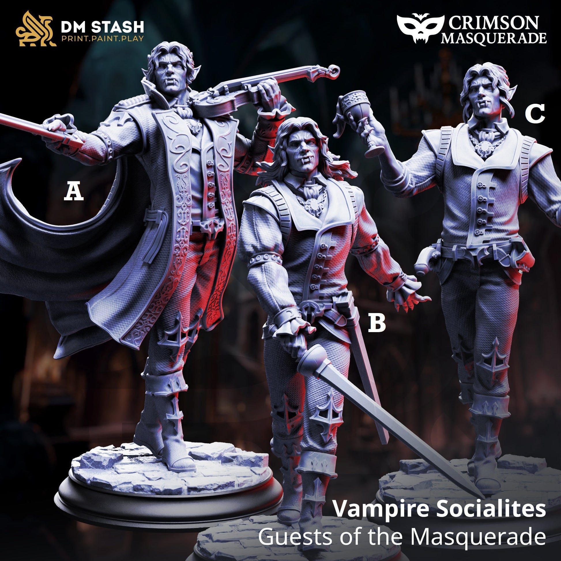 Vampire Socialites, Guests of the Masquerade - Golden Apple Comics