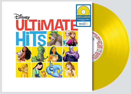 Disney Ultimate Hits (Limited Edition, Translucent Yellow Colored Vinyl) (Vinyl)