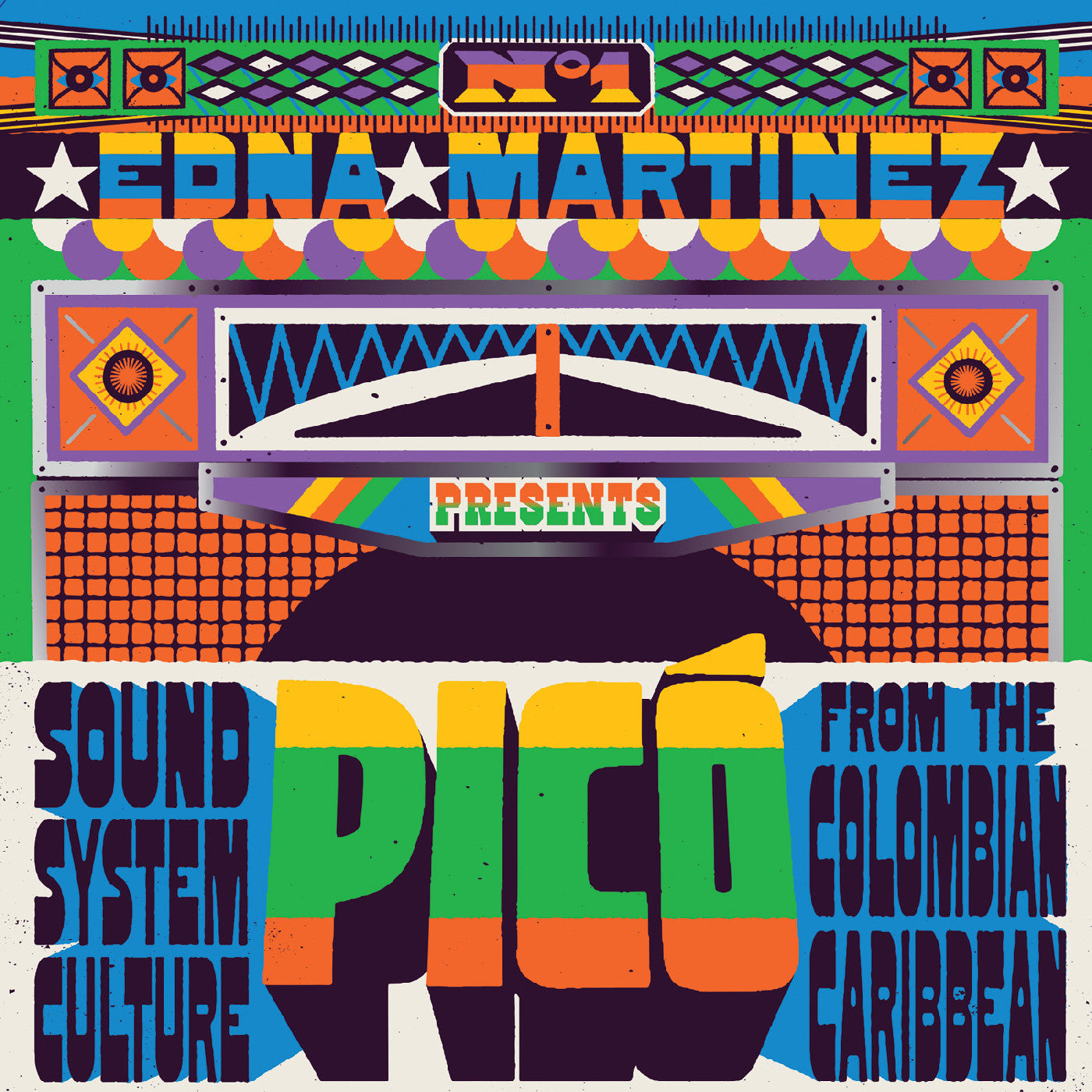 Edna Martinez Presents Picó: Sound System Culture From The Colombian Carribbean (CD)