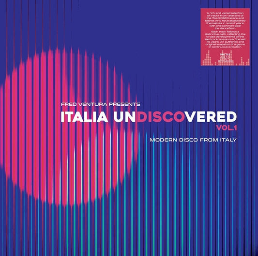 Fred Ventura Presents Italia Undiscovered Vol.1: Modern Disco From Italy [Lp] (Vinyl)