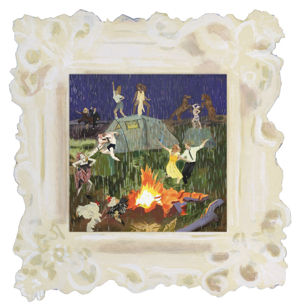 Let'S Go Dancing: Said The Falling Rain To The Open Flame (Exclusive Opaque Bone/Cream Vinyl) (Vinyl)