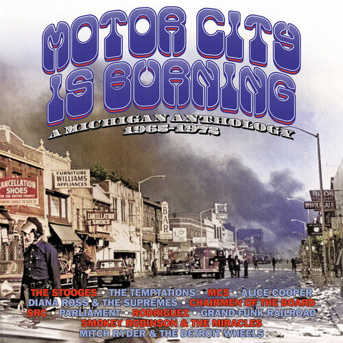 Motor City Is Burning: A Michigan Anthology 1965-1972 [Import] (3 Cd's) (CD)