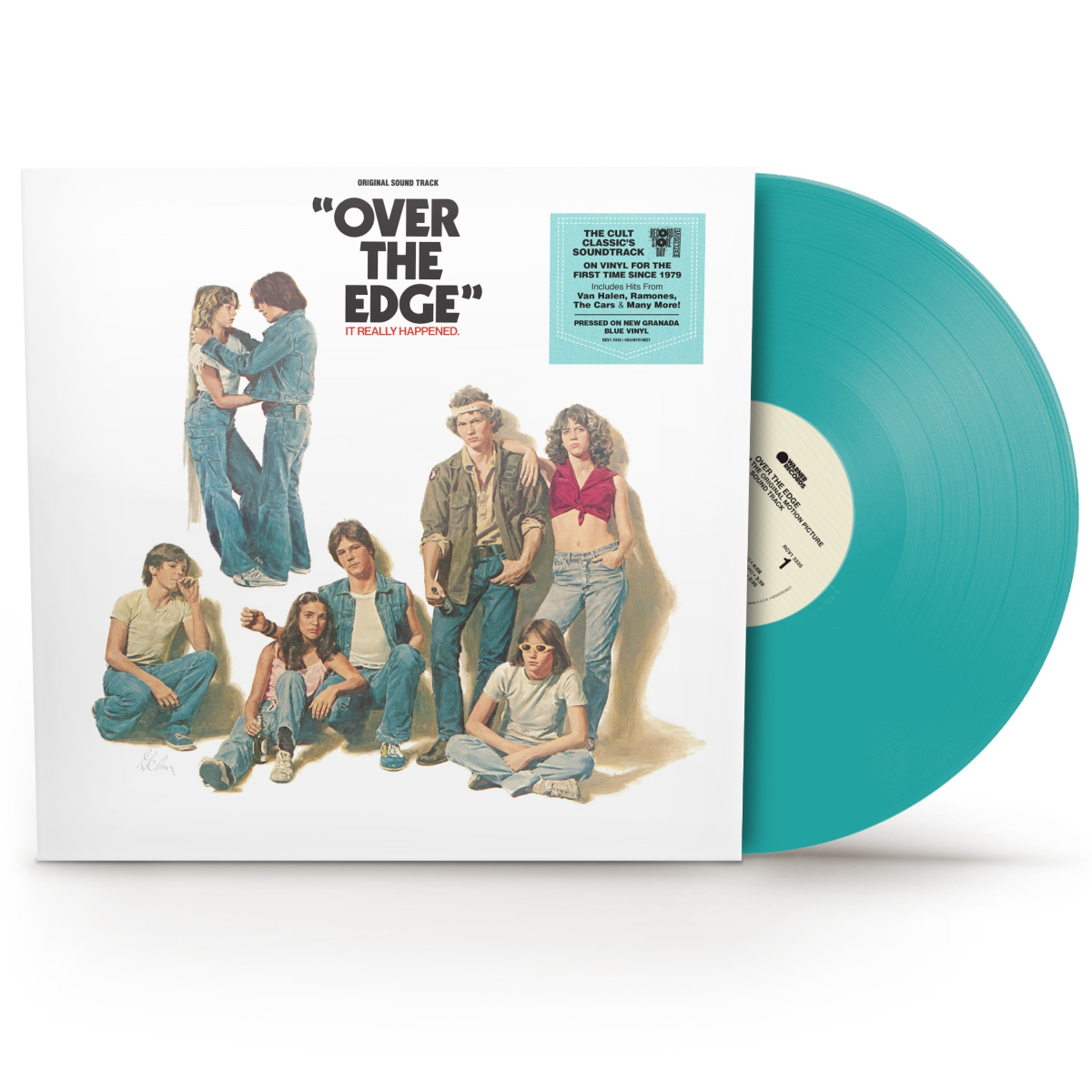 Over The Edge (Music From The Original Motion Picture Soundtrack) (RSD Exclusive, "New Granada" Blue Colored Vinyl) (Vinyl)