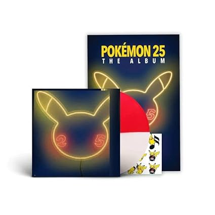 Various Artists Pokemon 25: The Album (Limited Edition, Two-Tone Vinyl, Poster) [Vinyl]