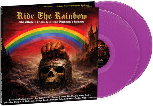 Various Artists - Ride The Rainbow - The Ultimate Tribute To Ritchie Blackmore'S Rainbow [Violet Vinyl] [2LP] [Vinyl]