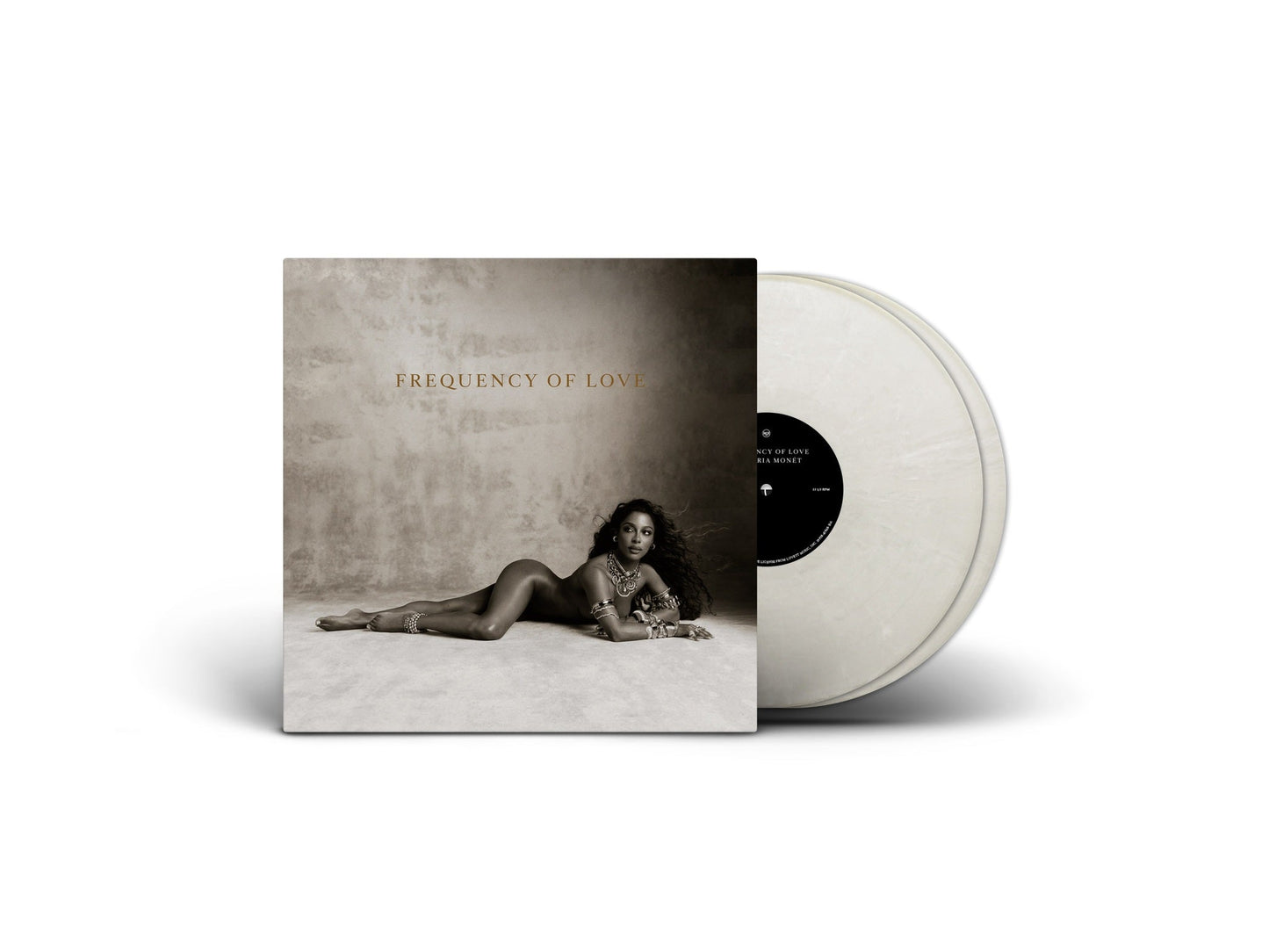 PRE-ORDER Victoria Monet - Frequency Of Love (Indie Exclusive) [Cream Marble Blend] [2LP] [Vinyl]