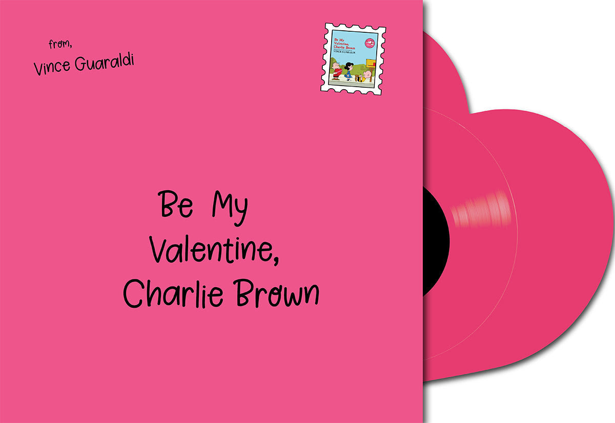 [PRE-ORDER] Vince Guaraldi - Be My Valentine, Charlie Brown (Indie Exclusive) [Pink Heart Shaped Vinyl] [Vinyl]