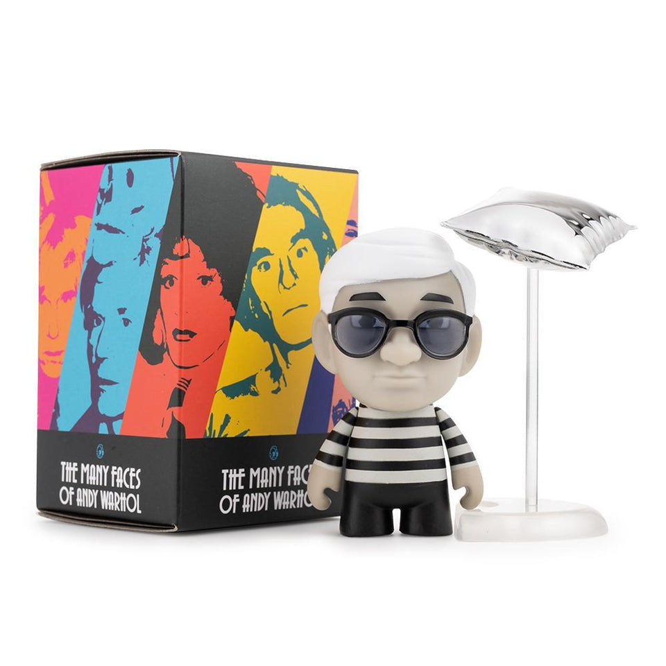 KIDROBOT x ANDY WARHOL The Many Faces of Warhol 3" VINYL FIGURES