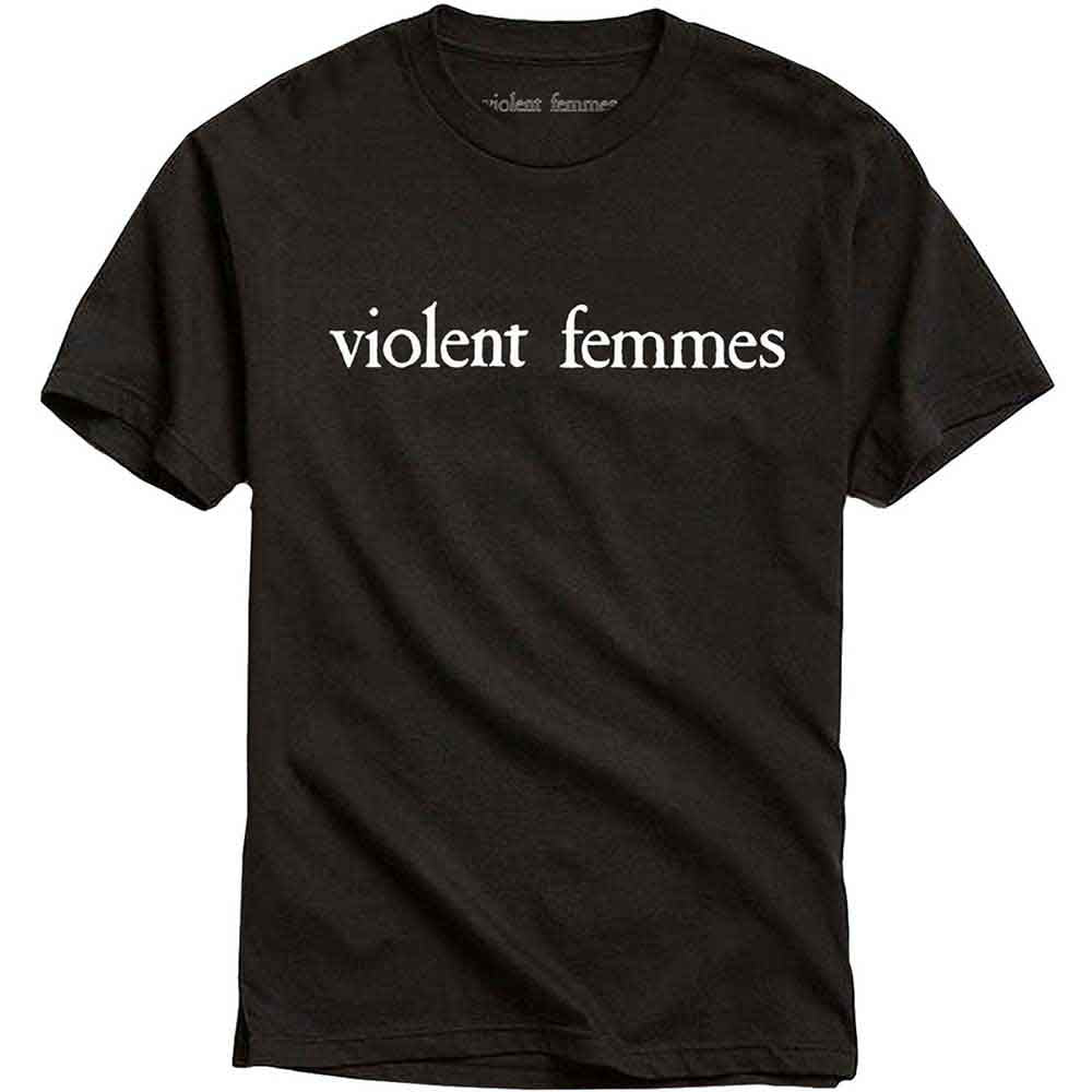 Violent Femmes White Vintage Logo [T-Shirt] - Golden Apple Comics
