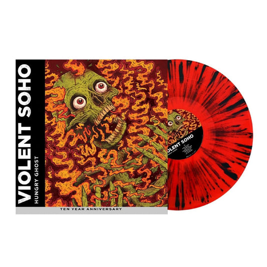 Violent Soho - Hungry Ghost (10 Year Anniversary Edition) (Yellow With Orange & Red Splatter Vinyl) [Vinyl]