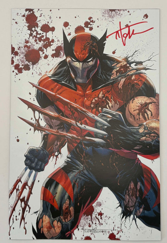 [Signed by Tyler Kirkham] Ultimate Wolverine #1  Unknown Tyler Kirkham Excl Prem Virgin Var
