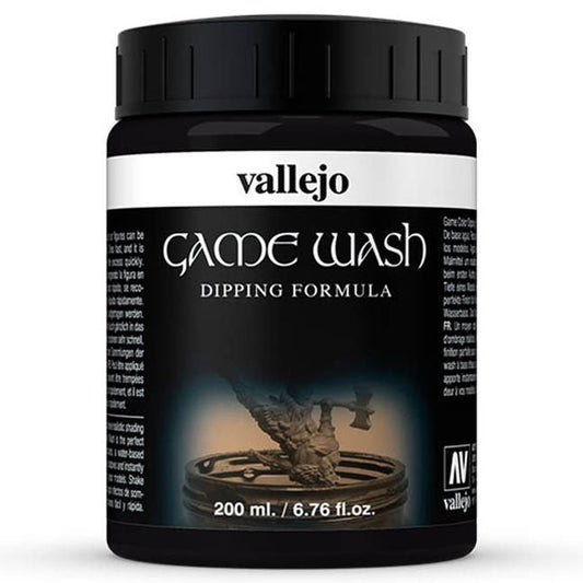 Vallejo: Game Wash - Black (200ml)