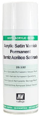 Vallejo 28532 400ml Acrylic Satin Varnish Spray