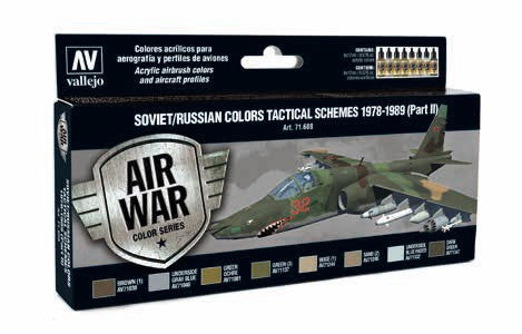 Vallejo 71608 17ml Bottle Soviet/Russian Tactical Schemes 1978-1989 Part II Mode