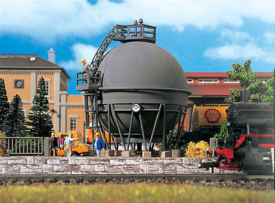Vollmer 45529 HO Scale Spherical Gas Storage Tank -- 3-13/16 x 3-29/64 x 6"  9.5 x 8.6 x 15cm - Golden Apple Comics