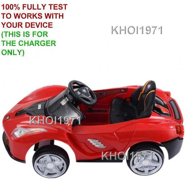 AC Wall Charger Adapter for Battery-Powered Kids Ride-On Car Model TY324109