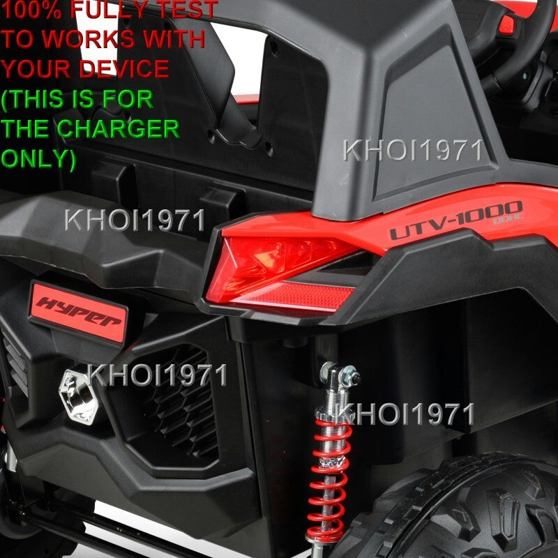 AC Wall Charger Adapter for 12V Hyper UTV 1000 Ride-On Battery