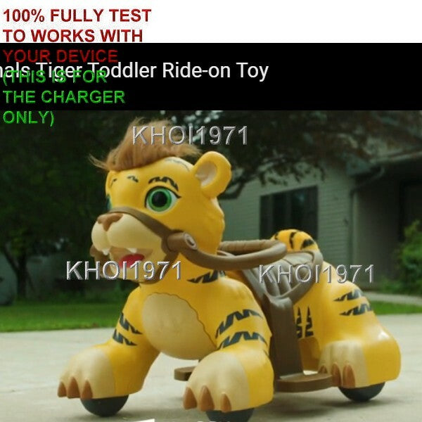 AC Charger Adapter for Kid Trax 6V Ride-On Battery