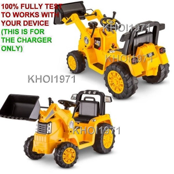 AC wall charger adapter for KT1092 Pacific Cycle CAT bulldozer and tractor ride-on