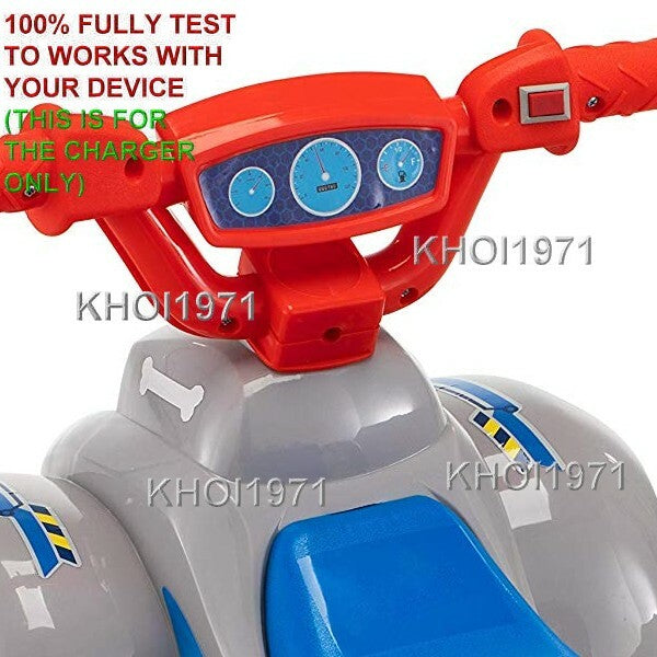 AC Wall Charger Adapter for KT1521 KidTrax Nickelodeon Paw Patrol Quad Ride-On