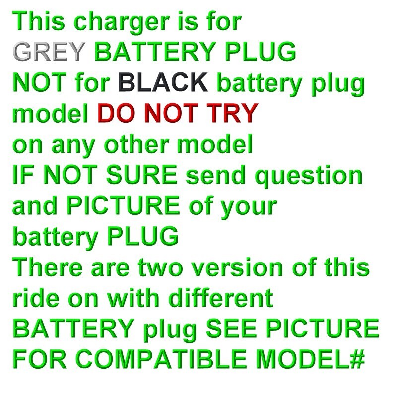 AC Wall Charger Adapter for Pacific Cycle KidTrax Unicorn Toddler Quad Ride-On Toy