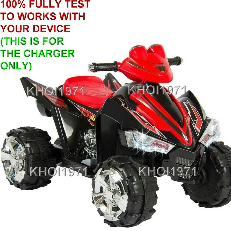 AC Wall Charger Adapter for SKY2071 ATV Quad 4-Wheel Ride-On Vehicle