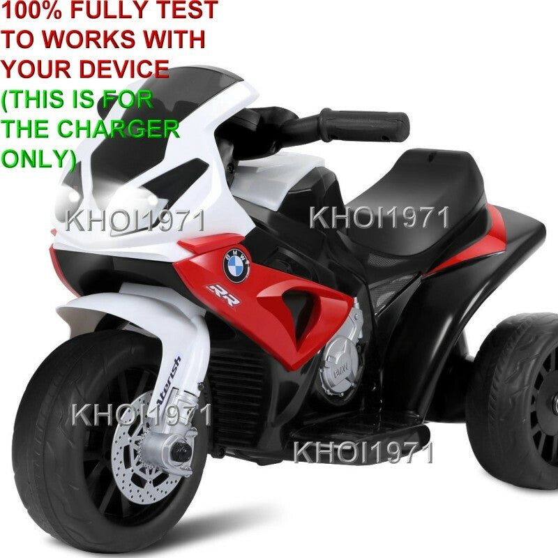 AC Wall Charger Adapter for TY325116 BMW S1000 RR Motorcycle Ride-On Toy