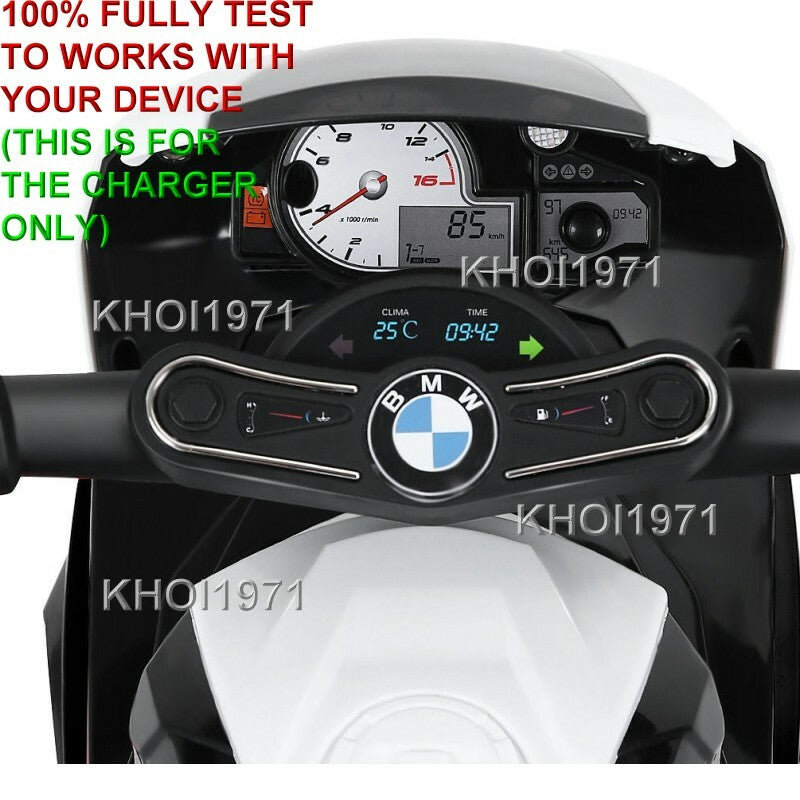 AC Wall Charger Adapter for TY325116 BMW S1000 RR Motorcycle Ride-On Toy