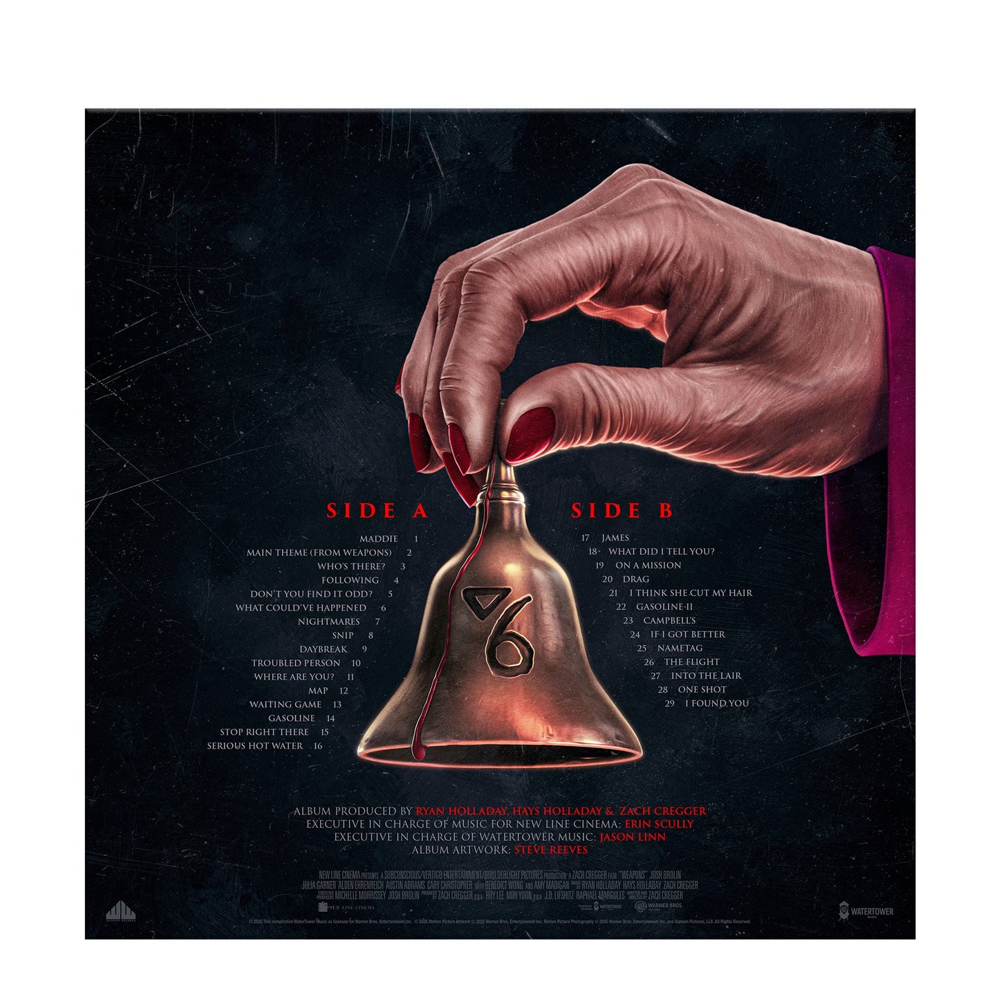 Weapons Original Soundtrack "Blood in the Water' (Limited Exclusive, Lenticular Cover) (Vinyl)