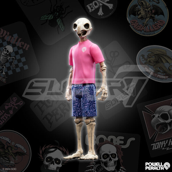 Super7 x Powell Peralta Hawk, Mullen, Caballero, & McGill Wave 5 ReAction Figures