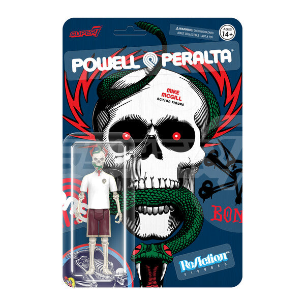 Super7 x Powell Peralta Hawk, Mullen, Caballero, & McGill Wave 5 ReAction Figures