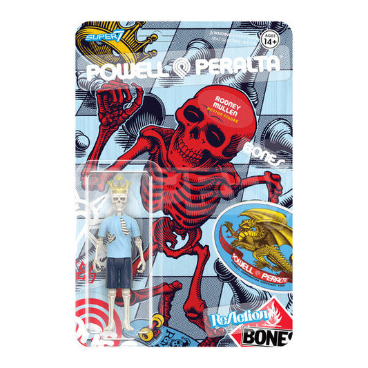 Super7 x Powell Peralta Rodney Mullen Wave 5 ReAction Figure