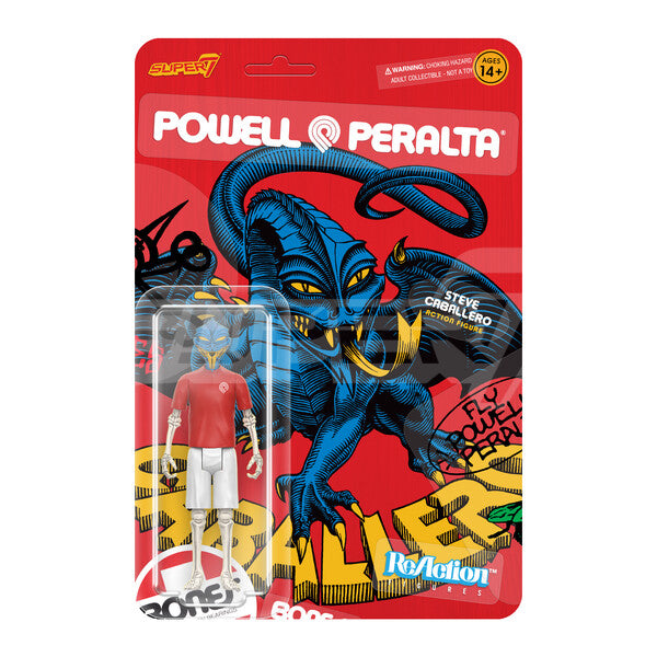 Super7 x Powell Peralta Hawk, Mullen, Caballero, & McGill Wave 5 ReAction Figures