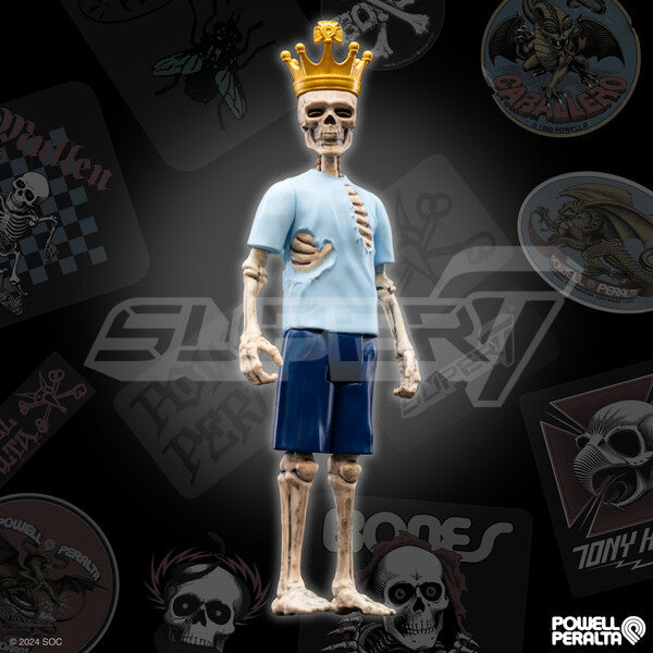 Super7 x Powell Peralta Hawk, Mullen, Caballero, & McGill Wave 5 ReAction Figures