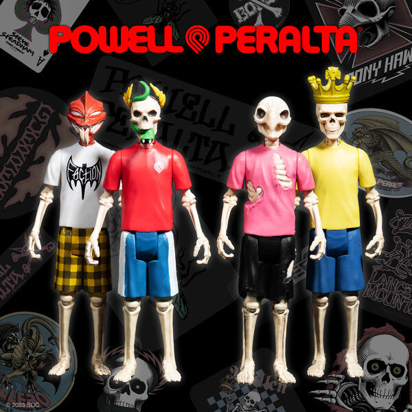 Super7 x Powell Peralta Steve Caballero Wave 2 ReAction Figure