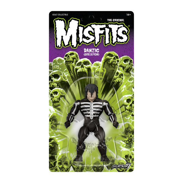Super7 x Misfits - Skeleton Danzig, Jerry Only, The Fiend 5.5" 3x Action Figure Set