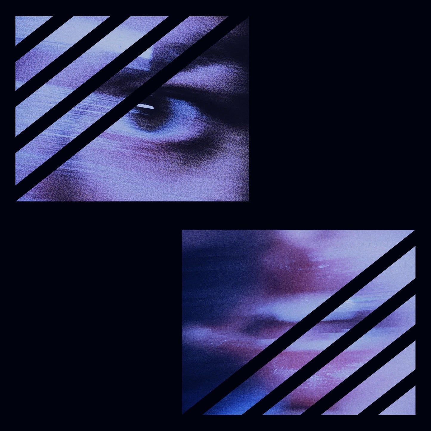 PRE-ORDER Whirr - Whirr & Luster [Black Ice/Blue Splatter] [Vinyl]