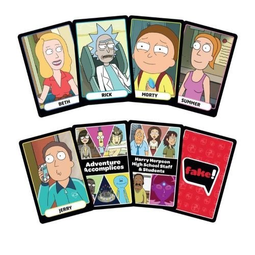 Who Says? Card Game Rick and Morty Edition - Golden Apple Comics