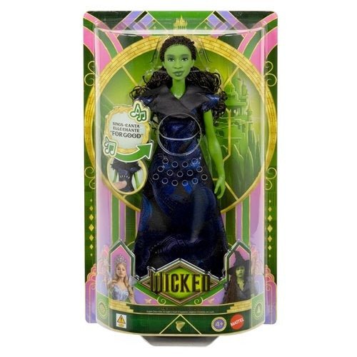 Wicked: For Good Elphaba Singing Fashion Doll - Golden Apple Comics
