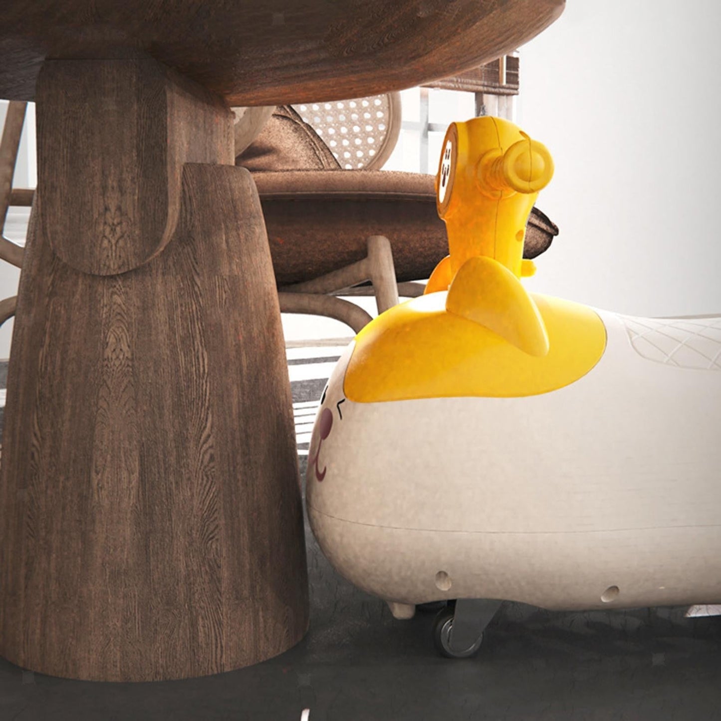 Wiggle Car Outdoor Ride-On for Kids with Smooth Surface and Silent Operation to Enhance Coordination