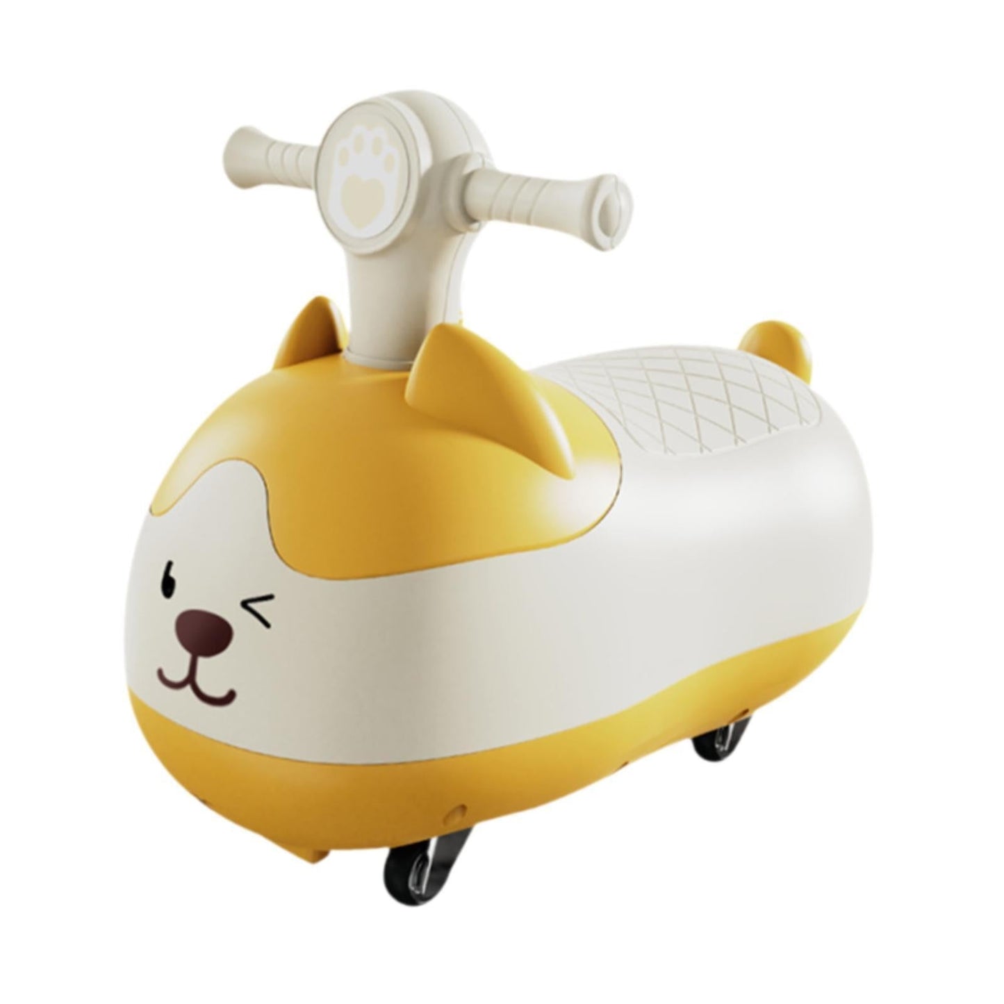 Wiggle Car Outdoor Ride-On for Kids with Smooth Surface and Silent Operation to Enhance Coordination