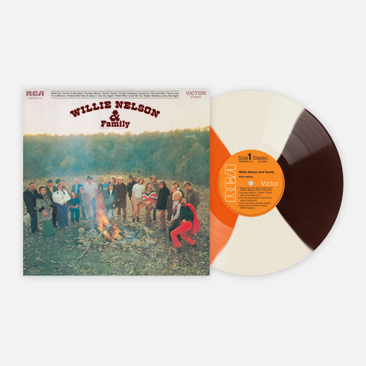 Willie Nelson & Family Willie Nelson & Family (Limited Edition, "Campfire Quad" Colored Vinyl) [Vinyl]