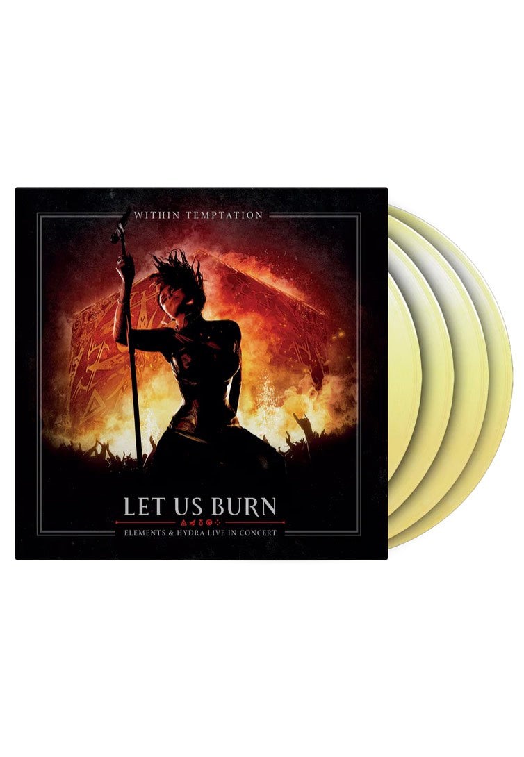 Within Temptation - Let Us Burn: Elements & Hydra (180G) [Color Vinyl] [4LP] [Vinyl]