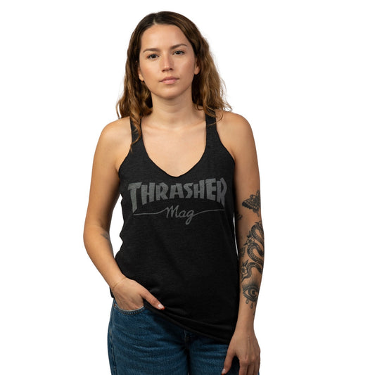 Thrasher Mag Racerback Tank